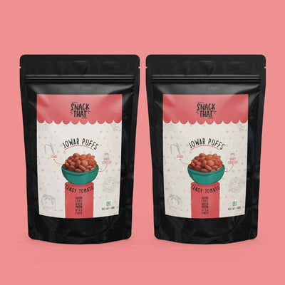 Tangy Tomato Jowar Puffs (Pack of 2)
