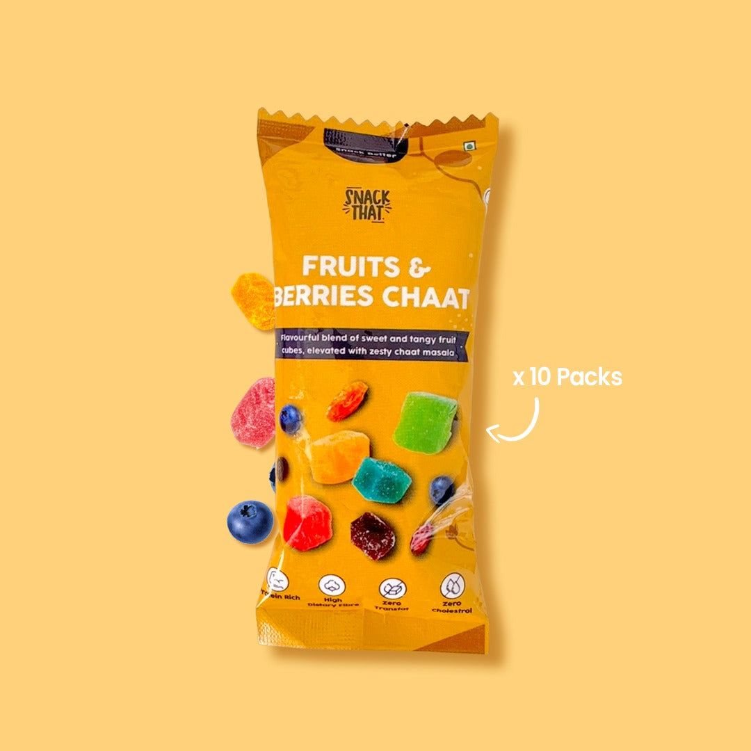 Fruits & Berries Chaat Mix-10 packs (40g each)